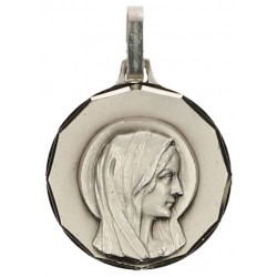Medal Virgin  16 mm  Silver...
