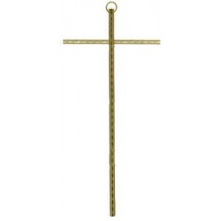 Wall Cross  20 cm  Brass...