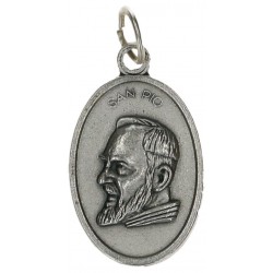 Medal 22 mm Ov  St. Padre Pio