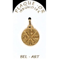 Médaille Plaqué-Or -...