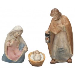 Holy Family: wood carving...