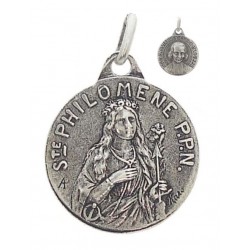 Medal 18 mm  St. Philomena...