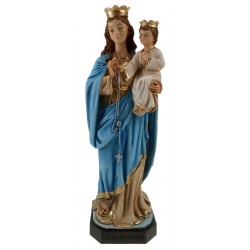 Statue 30 cm Vierge du Rosaire