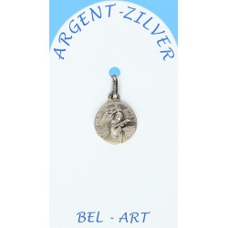 Médaille Argent Ste Rita 11 mm