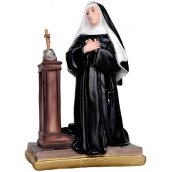 Statue Sainte Rita à genou...
