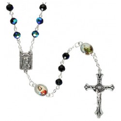 Glass rosary beetle 6mm