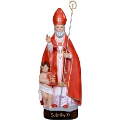 Statue St Biagio 40 cm in...