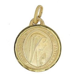 Medal Ave Maria  Golden metal