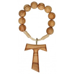 Rosary on cord Olive wood