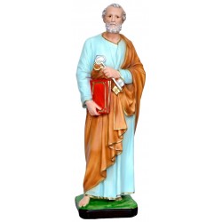 Statue St Peter 40 cm in resin