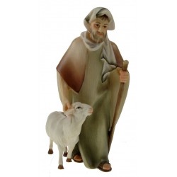 Shepherd With Sheep And...