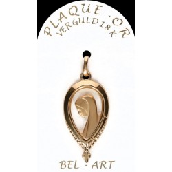 Médaille Plaqué-or Ajourée...