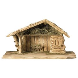 Wooden Nativity stable 80 x...