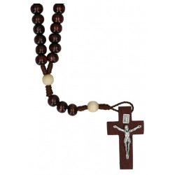 Rosary rope  Wood Brown...