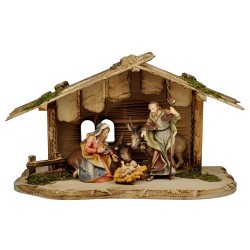 Wooden nativity set :...