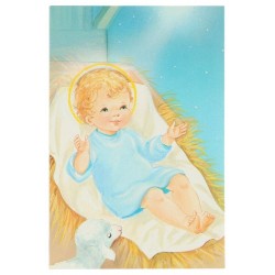 Postkaart - Kindje Jezus in...