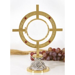 Monstrance  H   25 cm diam...