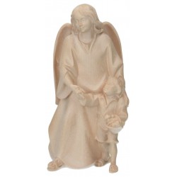 Statue en bois sculpté Ange...