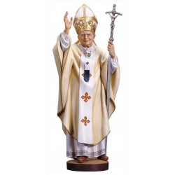 Woodcarving statue of Pope...