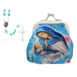 Case  Rosary  Virgin and Child