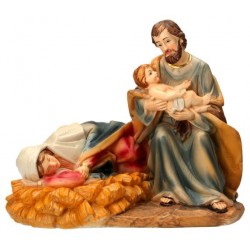 colored Nativity 19 cm
