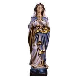 Statue carved Virgin...