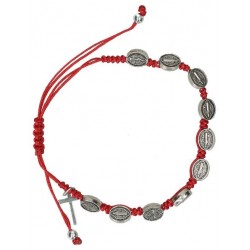 S bracelet / cord  St Benedict