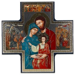 Icon 15 x 15 cm Cross Holy...
