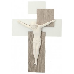 Modern wall cross in resin...