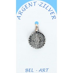 Silver Medal  scapular  14 mm