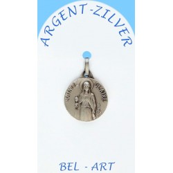 Silver Medal  St. Clare  16 mm