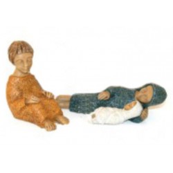 Holy Family - 12 cm - Colors