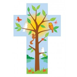 Croix murale arbre de Vie...