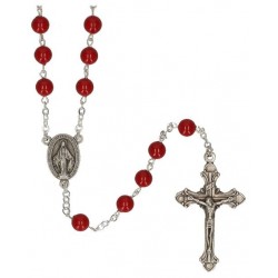 Red Coral rosary