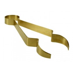 Polish brass tong 18 cm