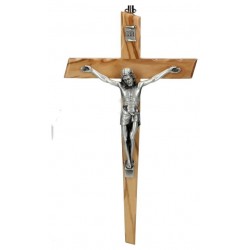 Wall cross 20 cm Olive wood