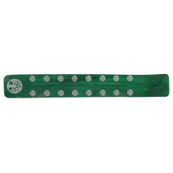 Green wooden incense stick...