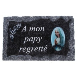 Plaque Cimetiere A Mon Papy...