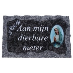 Plaque Cimetiere Aan Mijn...