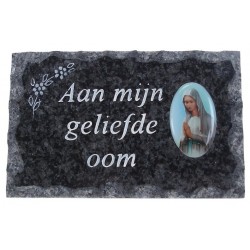 Plaque Cimetiere Aan Mijn...