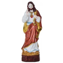 Statue 20 Cm  Sacred Heart...