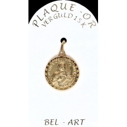 Médaille plaqué-or - Ste...