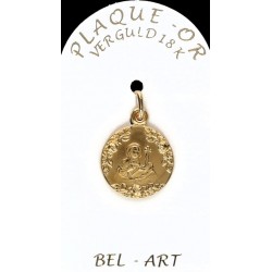 Médaille plaqué-or - Ste...