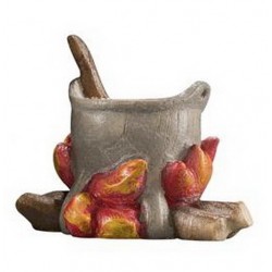 Bonfire: wood carving...