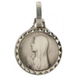 Medal Virgin  12 mm  Silver...