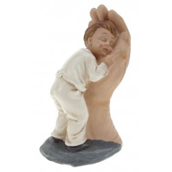 Statue 12 cm  Hand with Boy