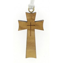 Cross on cord  33 x 18 mm...