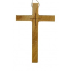 Cross on cord  89 x 58 mm...