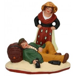 Santon Gateau 7 Cm Couple...