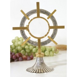 Monstrance  H   25 cm diam...
